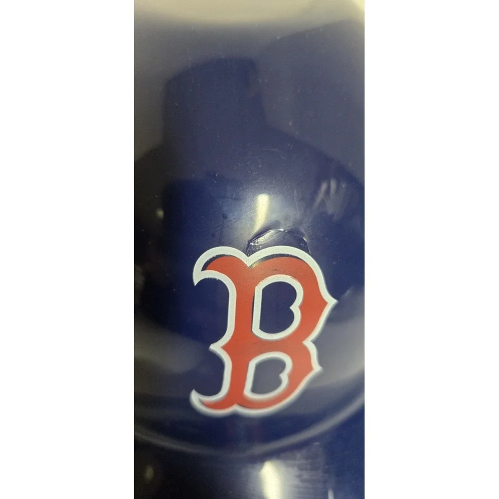 Lot Of 2 Boston Red‎ Sox Plastic Batting Helmet Bowls